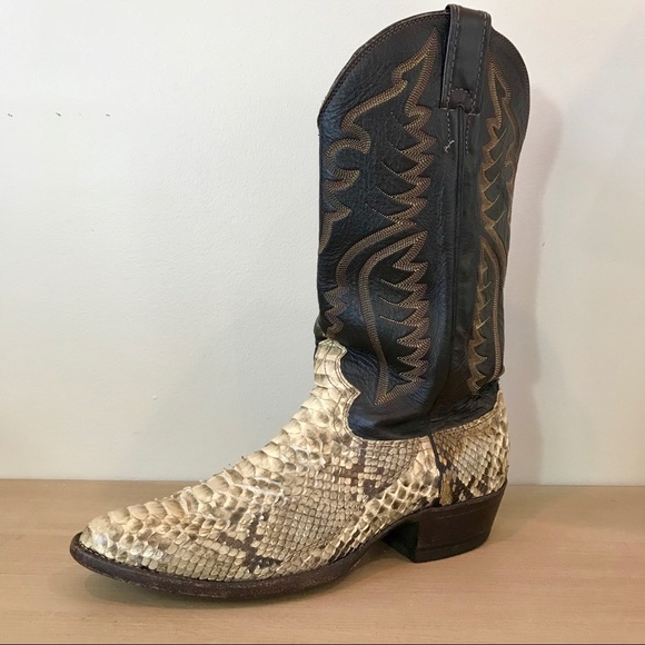 justin python boots
